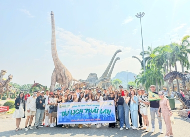 HÀNH TRÌNH THÁI LAN 5 NGÀY 4 ĐÊM – KHÁM PHÁ XỨ CHÙA VÀNG CÙNG CÔNG TY TNHH TÂM S’LIFE GYM